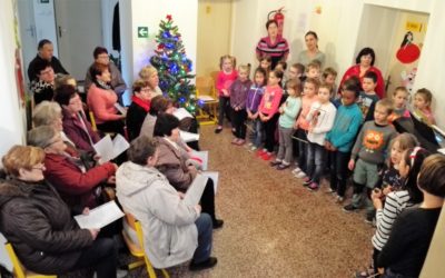 Vánoční zpívání a dílnička napříč generacemi 2017